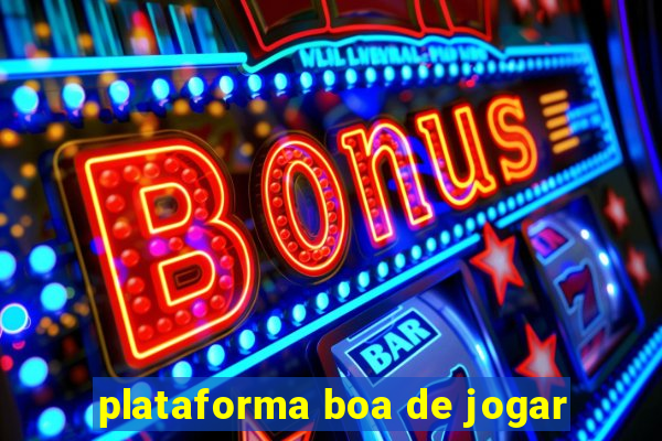 plataforma boa de jogar